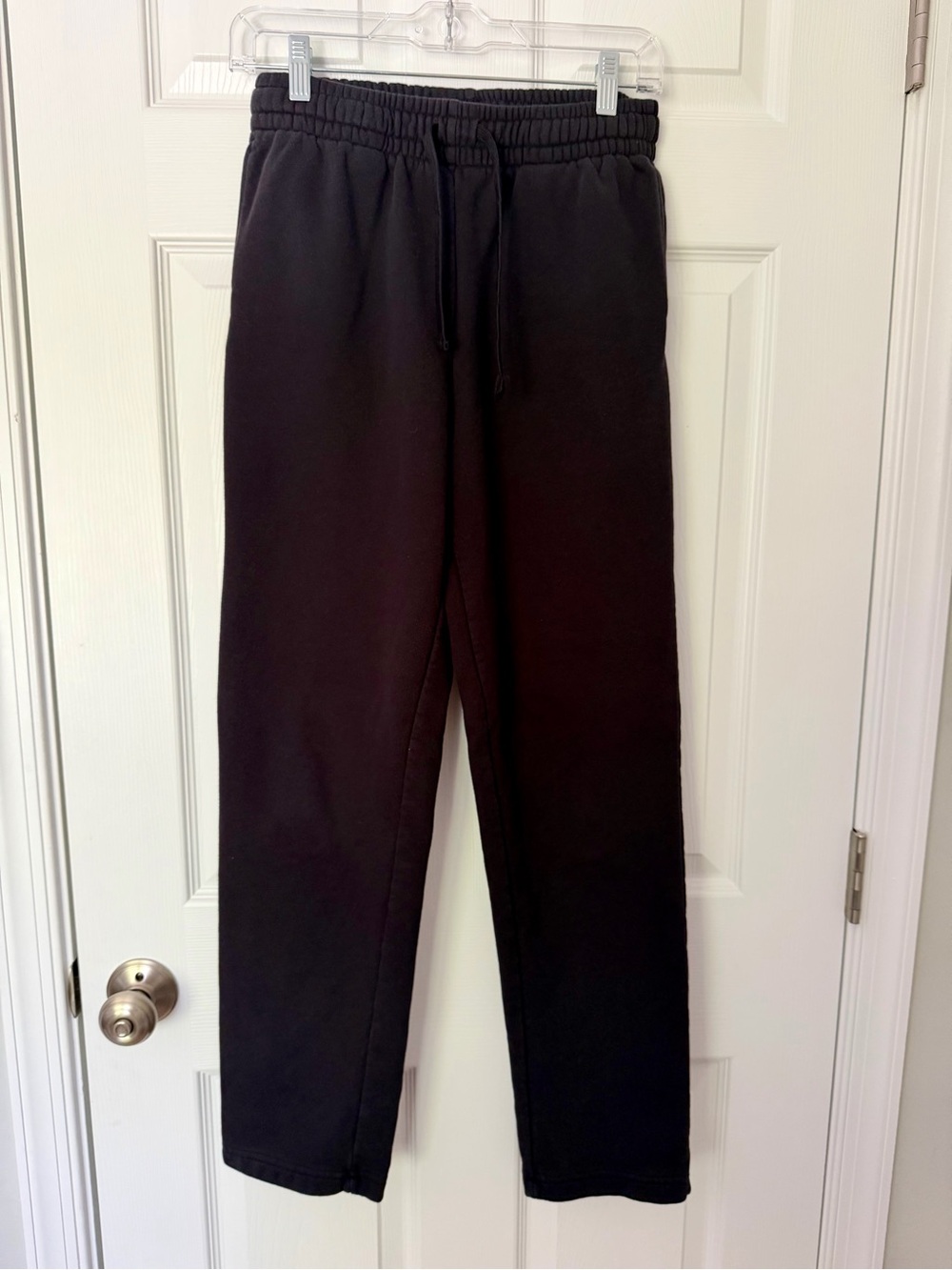 Men’s Tek Gear Fleece Pants - Black - Size S